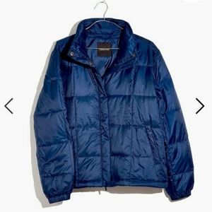 Madewell travel buddy packable puffer